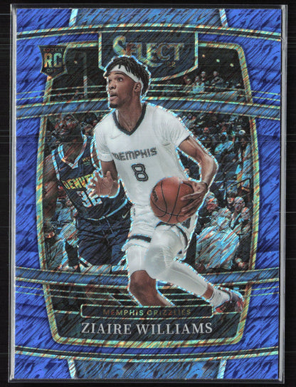 Ziaire Williams RC Blue Shimmer