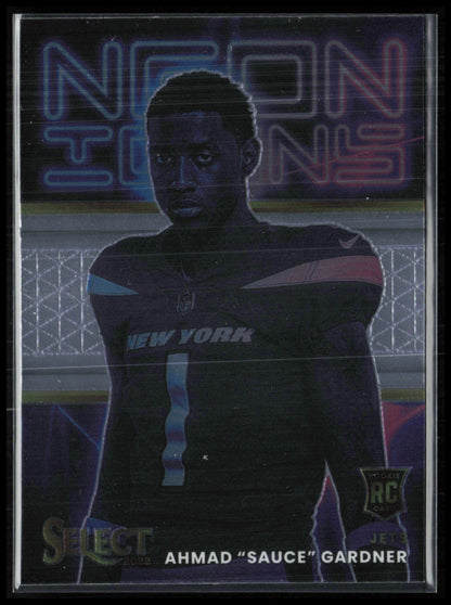 Ahmad Sauce Gardner RC Neon Icons