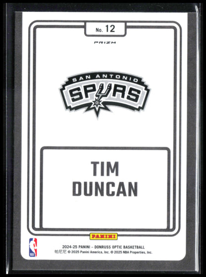 Tim Duncan Holo