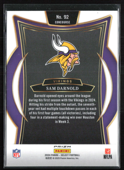 Sam Darnold Silver Prizm