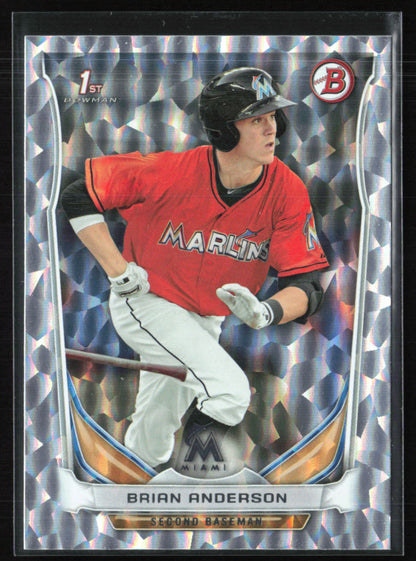 Brian Anderson 1st Bowman Crackle Foil