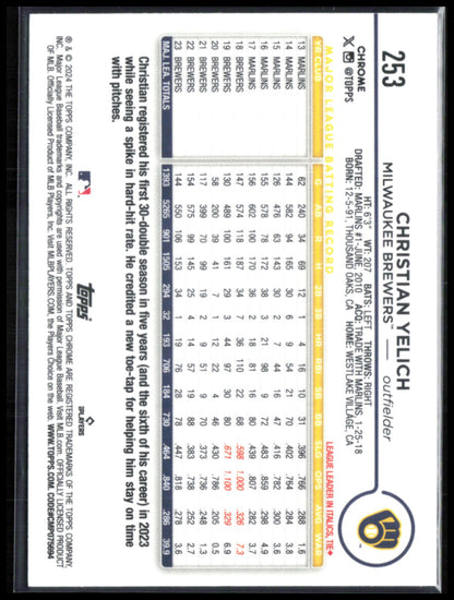 Christian Yelich X-Fractor