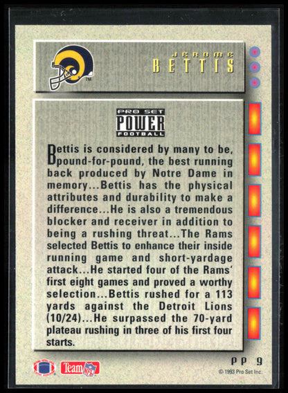 Jerome Bettis Power Prospects