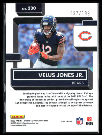 Velus Jones Jr. RC Orange /199