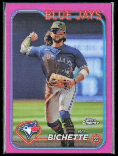 Bo Bichette Pink Refractor