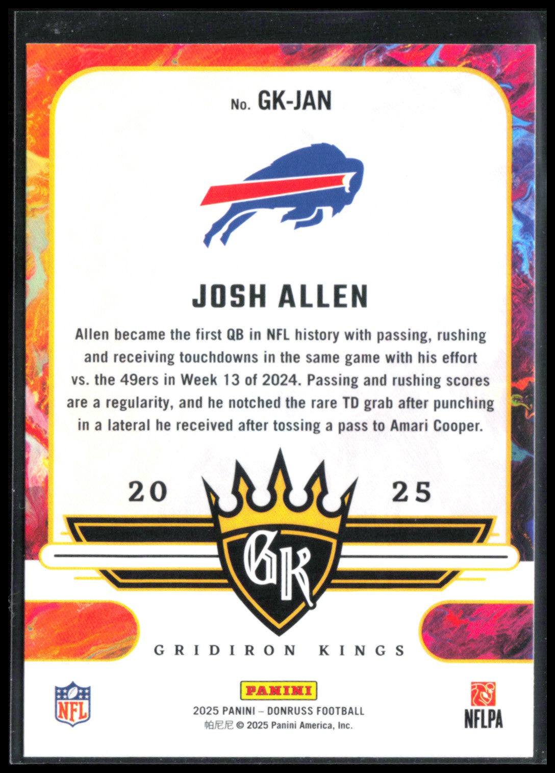 Josh Allen Gridiron Kings