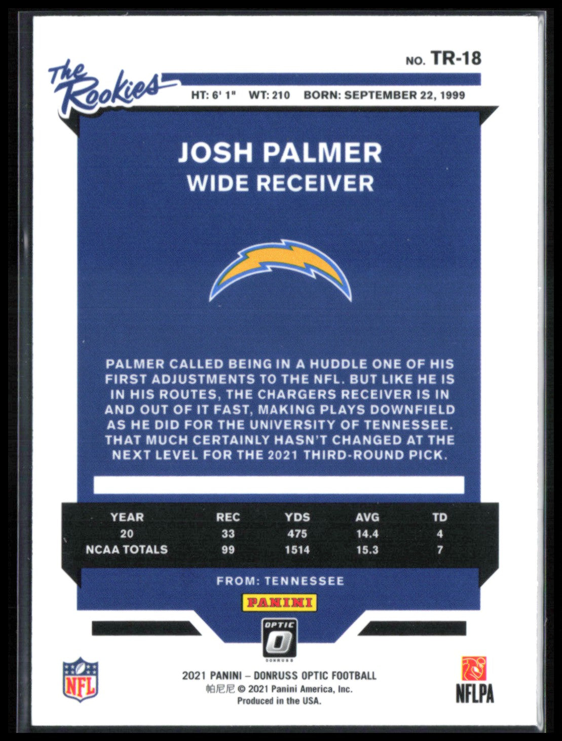 Josh Palmer RC