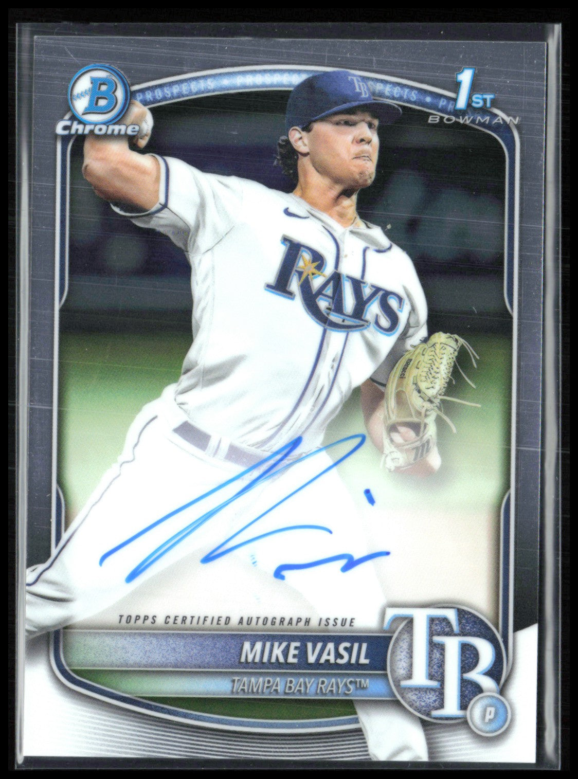 Mike Vasil 1st Bowman Auto