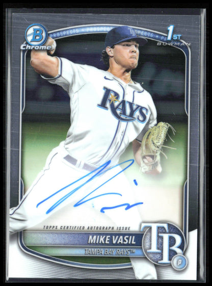 Mike Vasil 1st Bowman Auto