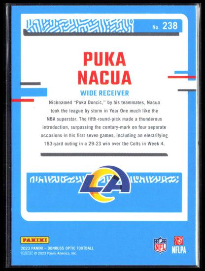 Puka Nacua RC Rated Rookie