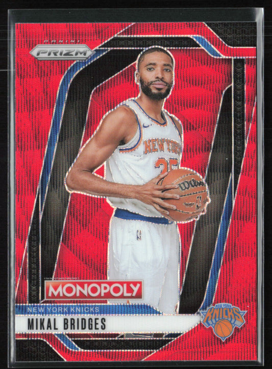 Mikal Bridges Red Wave