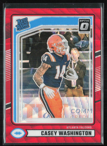 Casey Washington RC Red Wave
