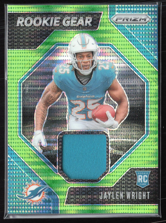 Jaylen Wright RC Neon Green Pulsar Mem