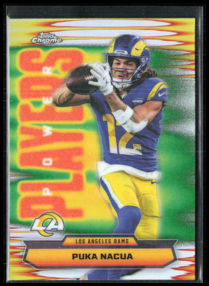 Puka Nacua Power Players Refractor