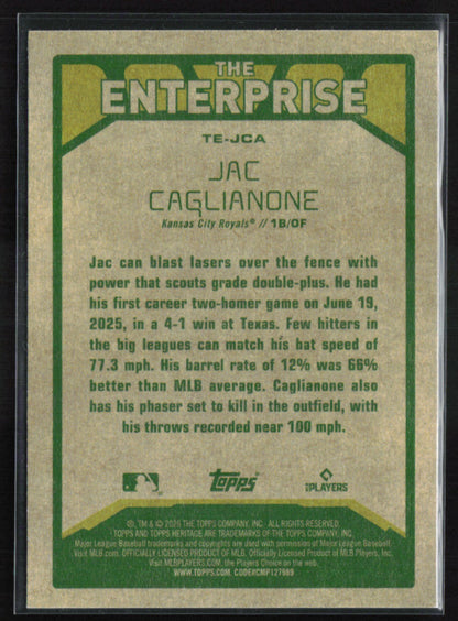 Jac Caglianone RC The Enterprise