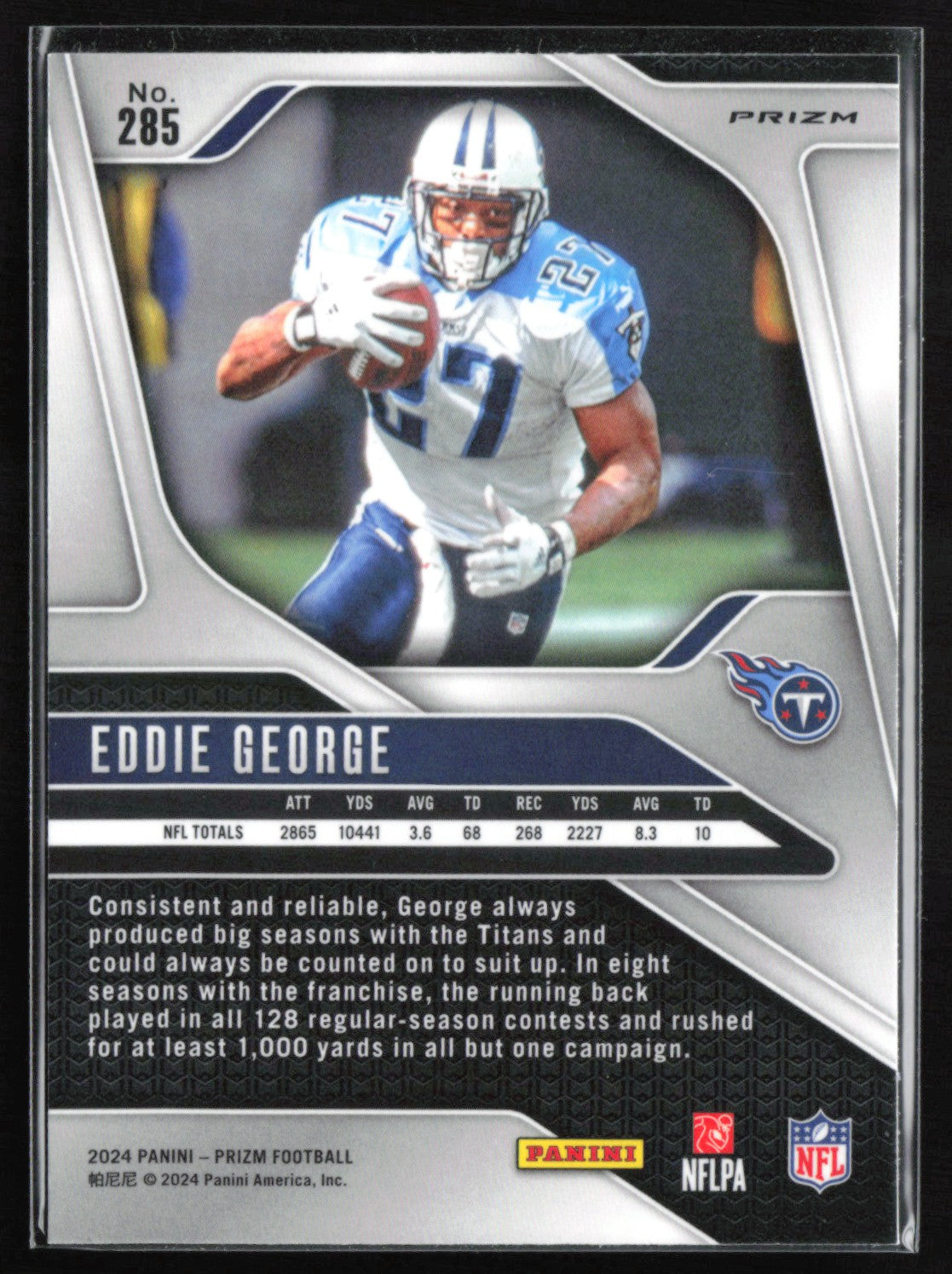 Eddie George Green Prizm