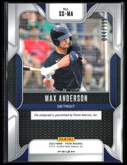 Max Anderson Auto Silver Pulsar /199