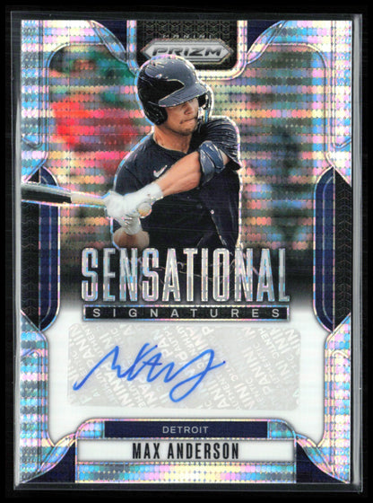Max Anderson Auto Silver Pulsar /199