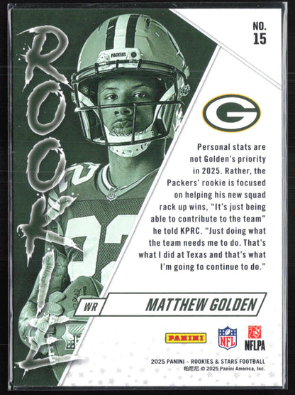 Matthew Golden RC