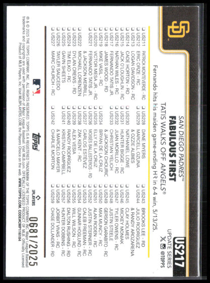 Fernando Tatis Jr /2025