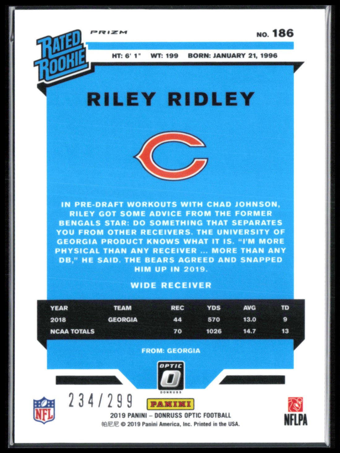 Riley Ridley RC Light Blue /299