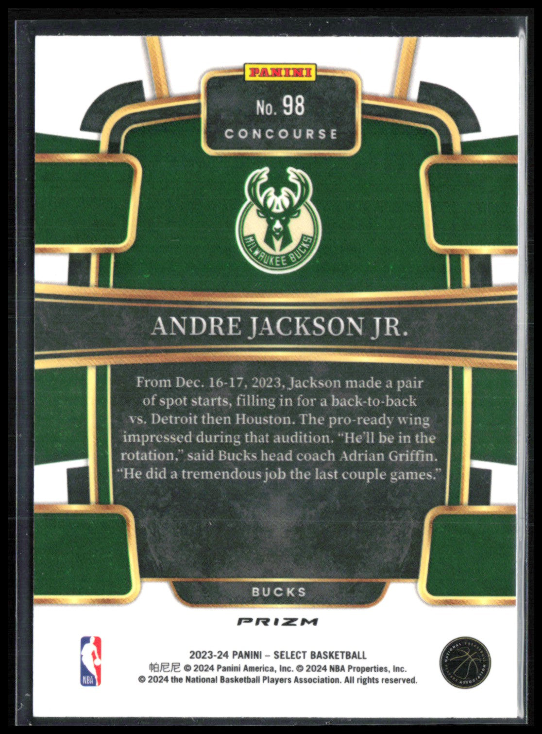 Andre Jackson Jr. RC Orange Flash