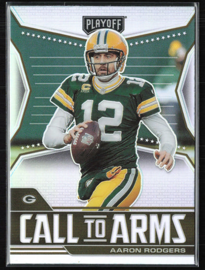 Aaron Rodgers Call to Arms Holo