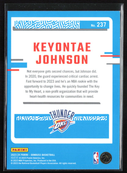 Keyontae Johnson RC Red