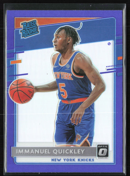 Immanuel Quickley RC Purple