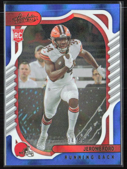 Jerome Ford RC Blue /99