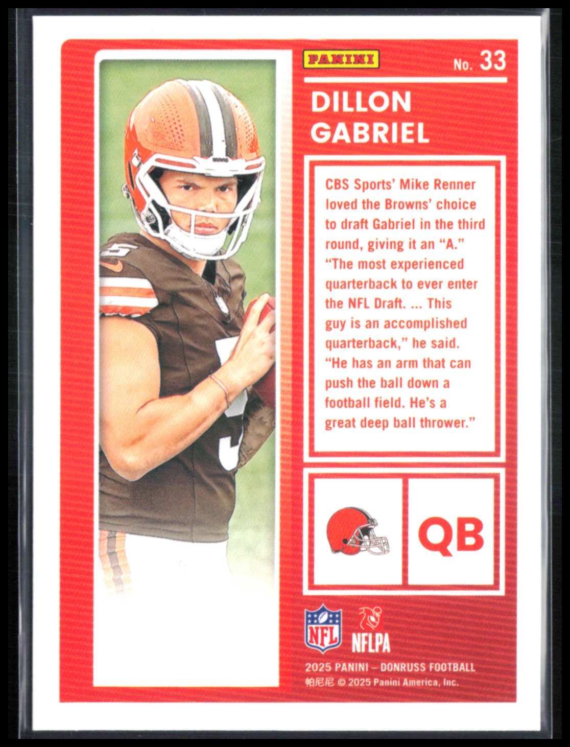 Dillon Gabriel RC The Rookies