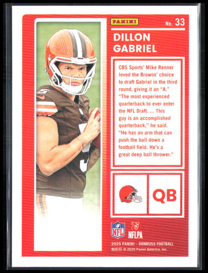 Dillon Gabriel RC The Rookies