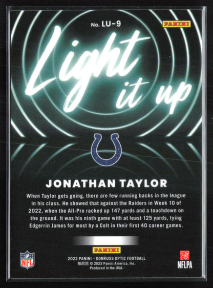Jonathan Taylor Light it Up