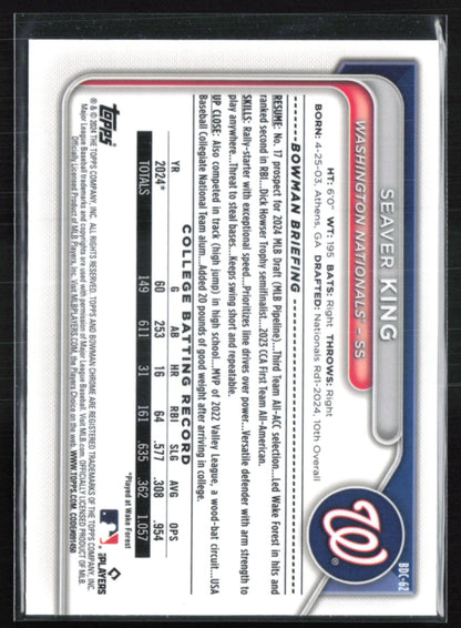 Seaver King 1st Bowman