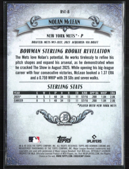 Nolan McLean RC Bowman Sterling
