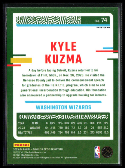 Kyle Kuzma Purple