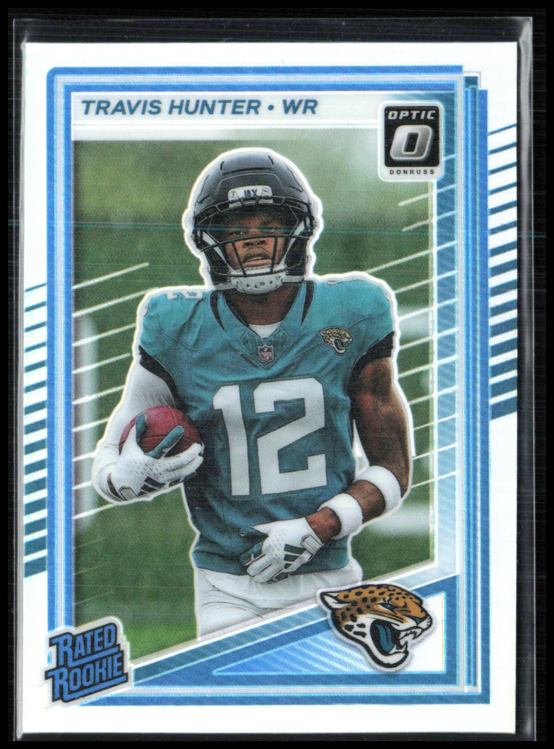 Travis Hunter RC Holo 2025 Optic Rated Rookie