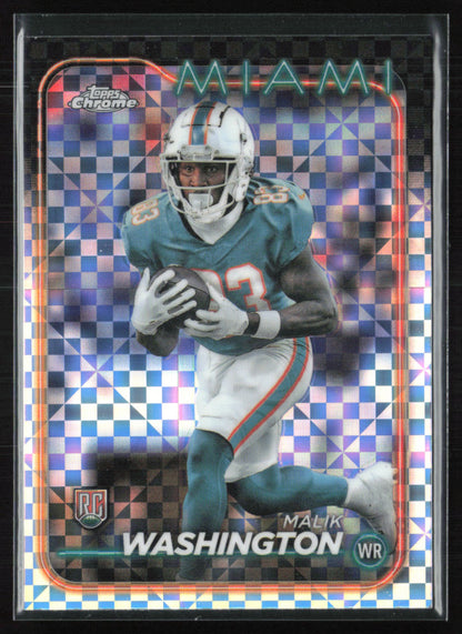 Malik Washington RC X-Fractor