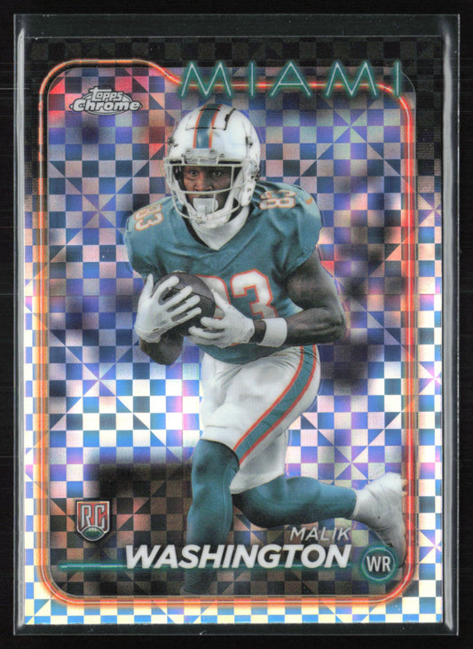 Malik Washington RC X-Fractor