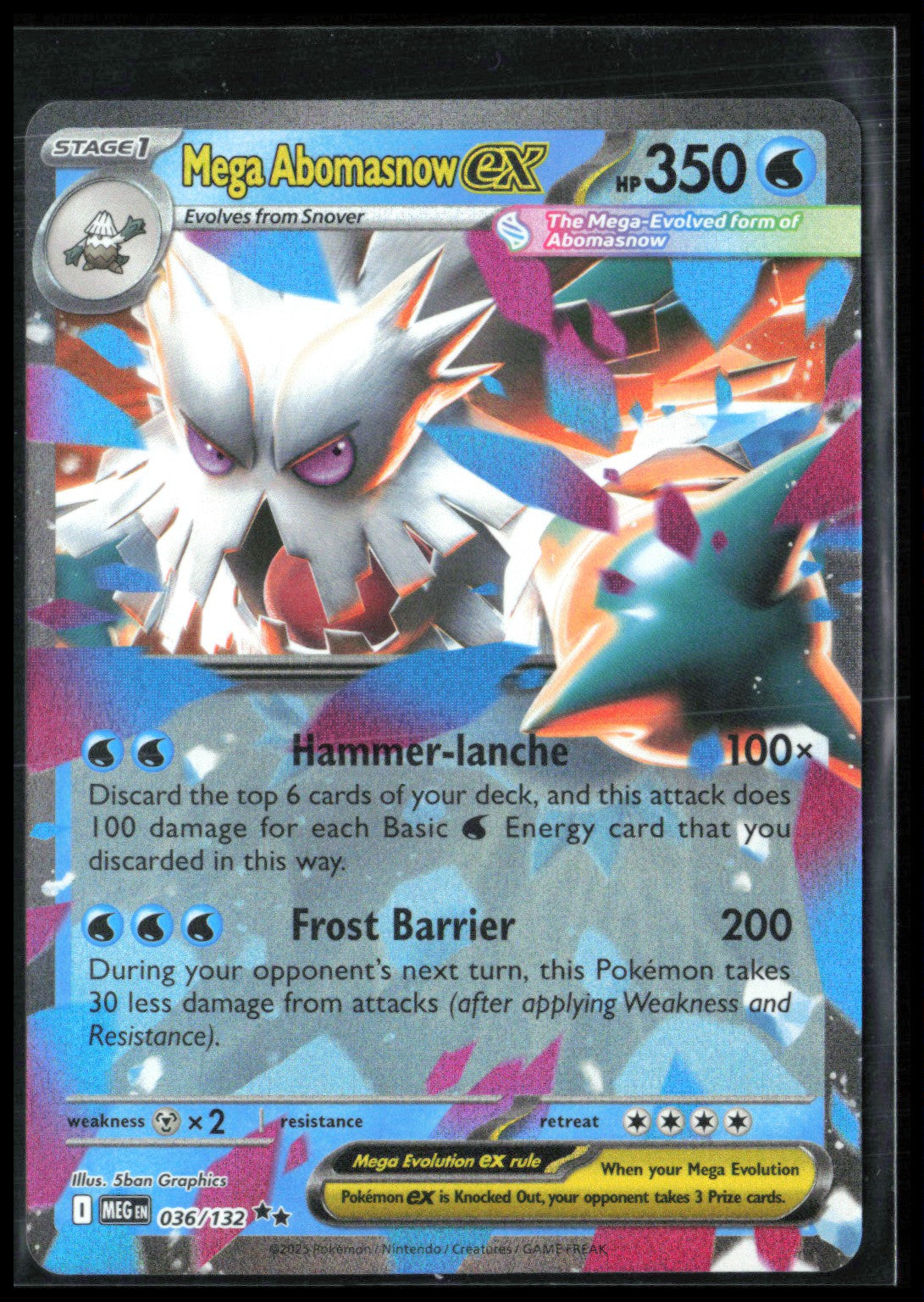 Mega Abomasnow ex - 036/132