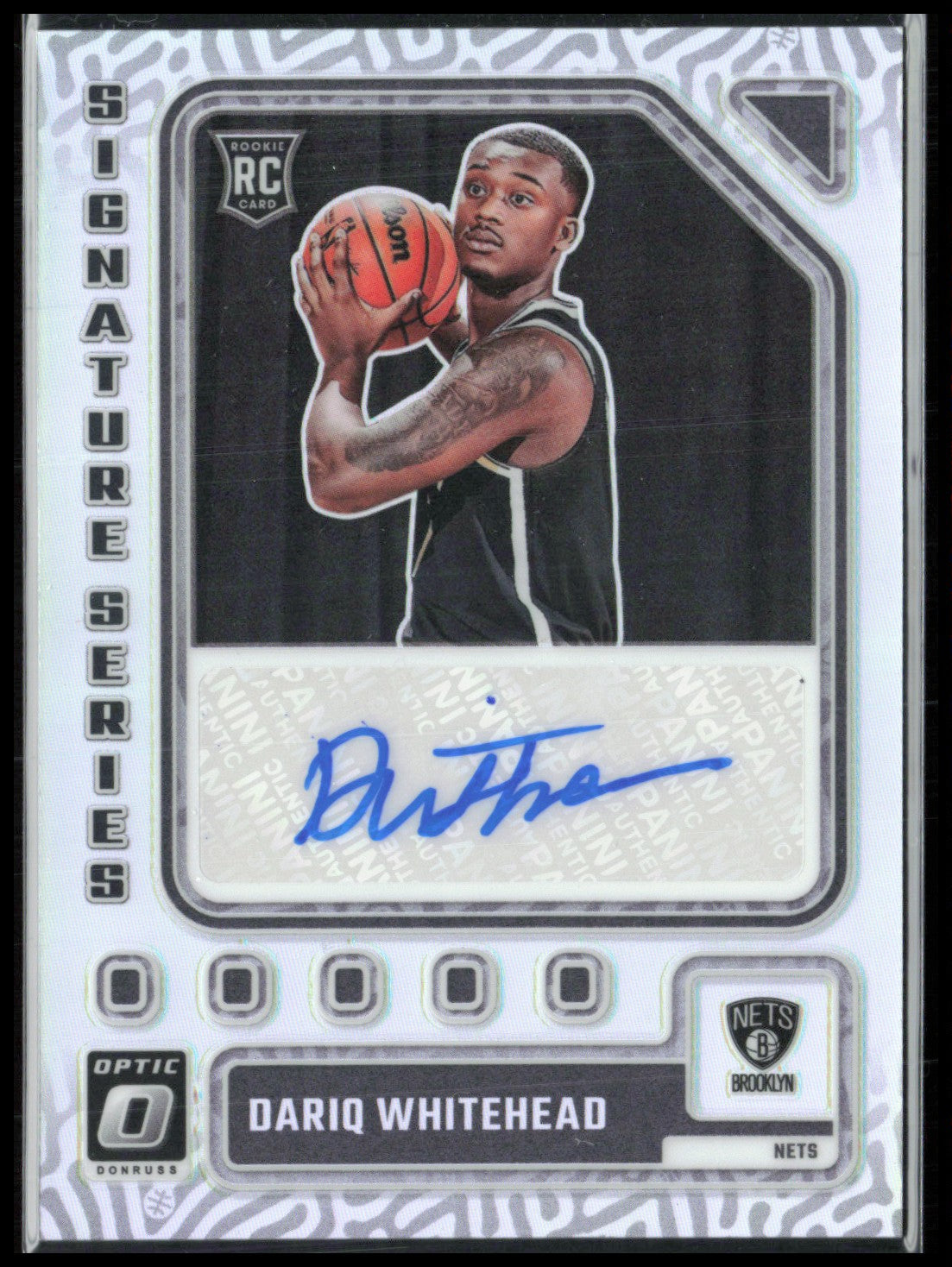Dariq Whitehead RC Auto Silver Signature Series