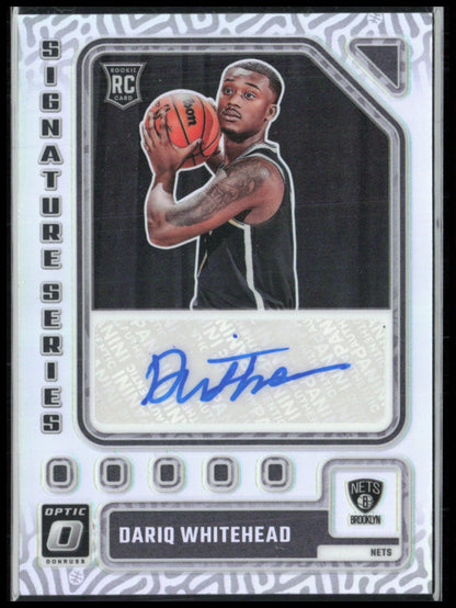 Dariq Whitehead RC Auto Silver Signature Series