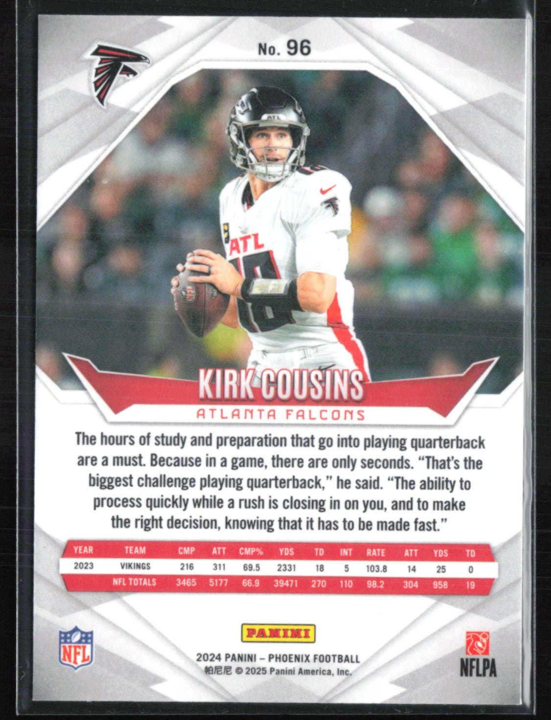 Kirk Cousins Purple