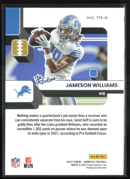 Jameson Williams RC The Rookies