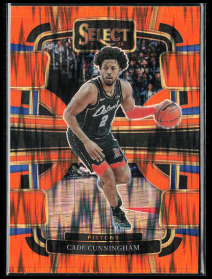 Cade Cunningham Orange Flash