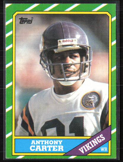 Anthony Carter 1986 Topps