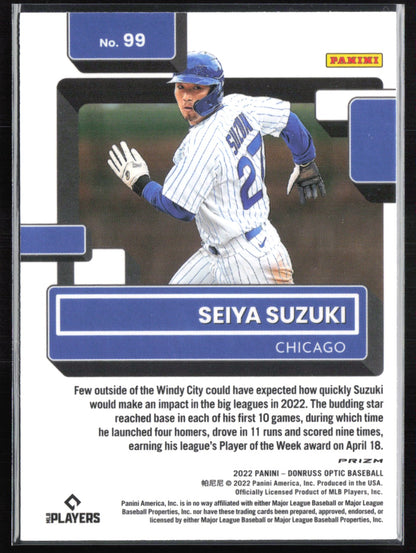Seiya Suzuki RC Pink Holo
