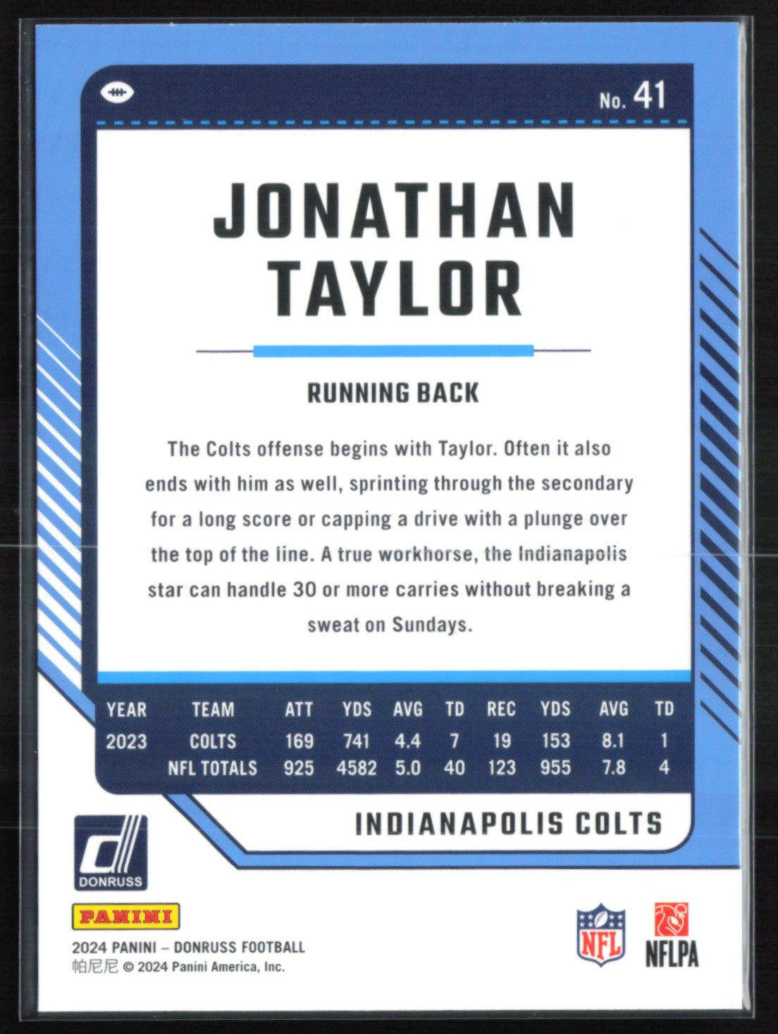 Jonathan Taylor Red Parallel