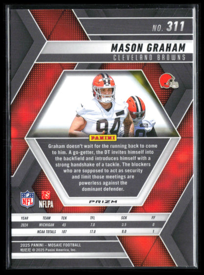 Mason Graham RC Green MOsaic