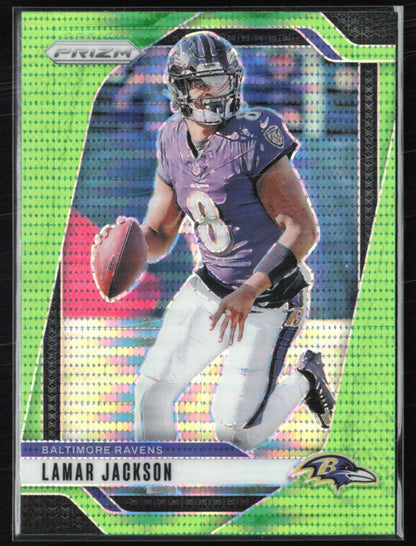 Lamar Jackson Neon Green Pulsar